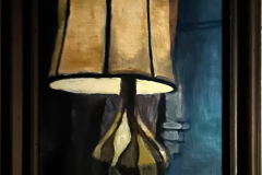 DREGER-Lamp2-Oil-on-Board