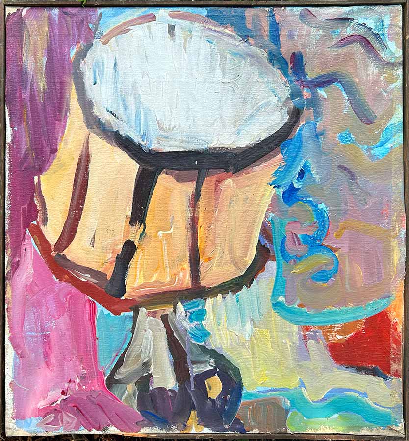 Lamp Paintings – Part 1 – Portrait of a Lamp