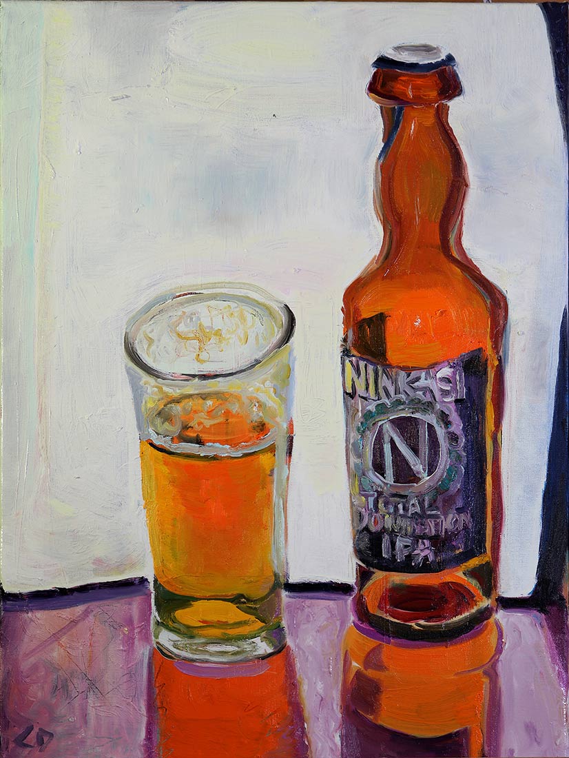 Beer Paintings Portland Fine Art Portrait Painting